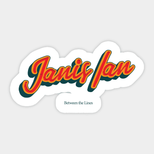 Janis Ian Sticker